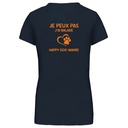 T-shirt femme col rond Happy Dog Wavre 