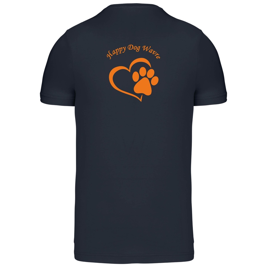 T-shirt homme col rond Happy Dog Wavre  