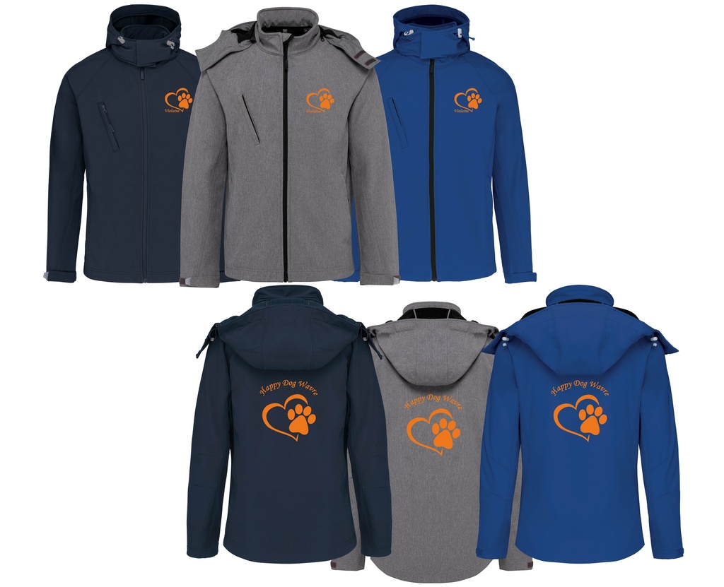 Veste softshell femme Happy Dog Wavre 