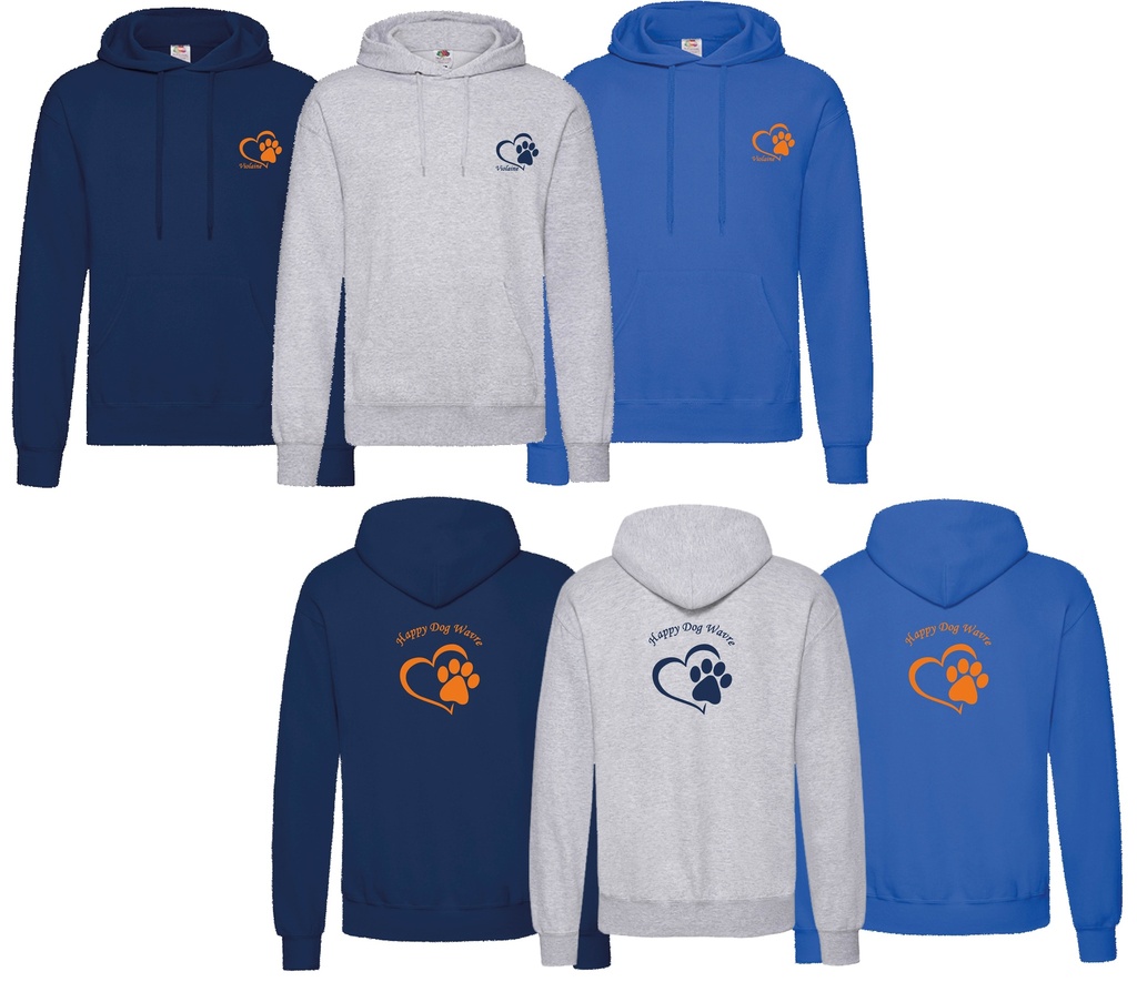 Sweat-shirt à capuche homme Happy Dog Wavre
