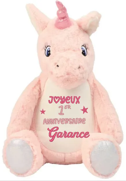 Licorne Rose anniversaire.webp