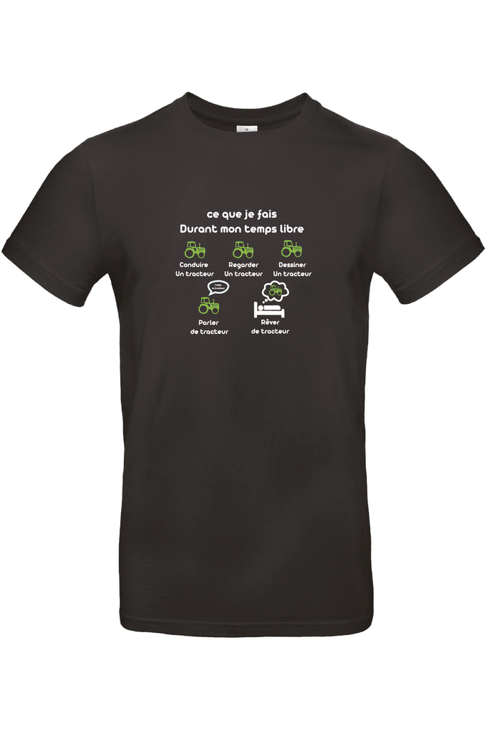 T-shirt Traceur temps libre 