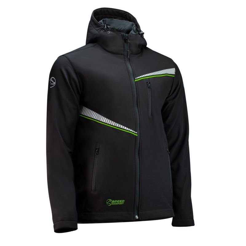 Veste de sport canin, femme, Softshell "FRIJA" (Vert Réel, XS)