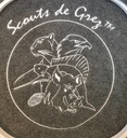 Broderie Totem (& Kali) sur pocket et Logo dans le dos
