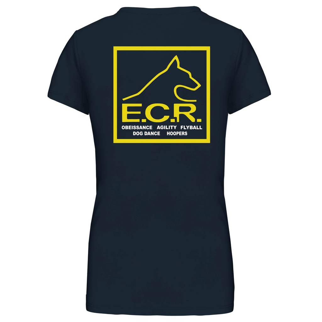 T-shirt homme col V "EC Ramillies" (S)