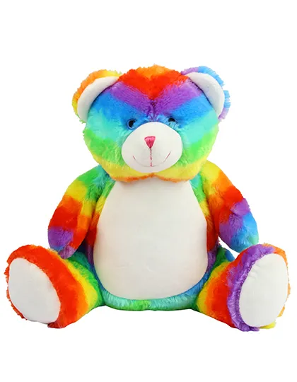 [MM555] Peluche Ourson arc-en-ciel (Sans broderie)