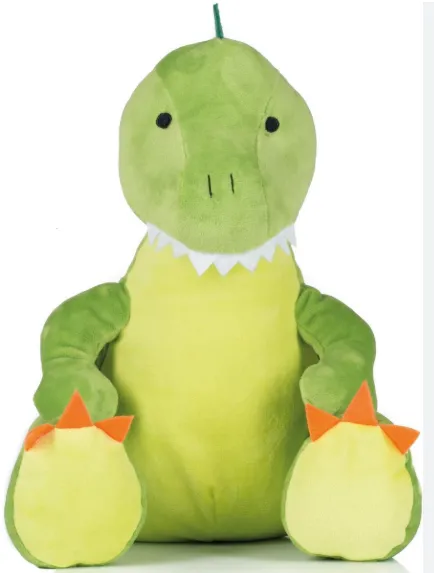 [MM053] Peluche zippée Dinosaure (Sans broderie)