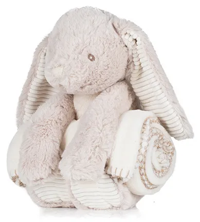 [MM034] Peluche lapin couverture (Sans broderie)