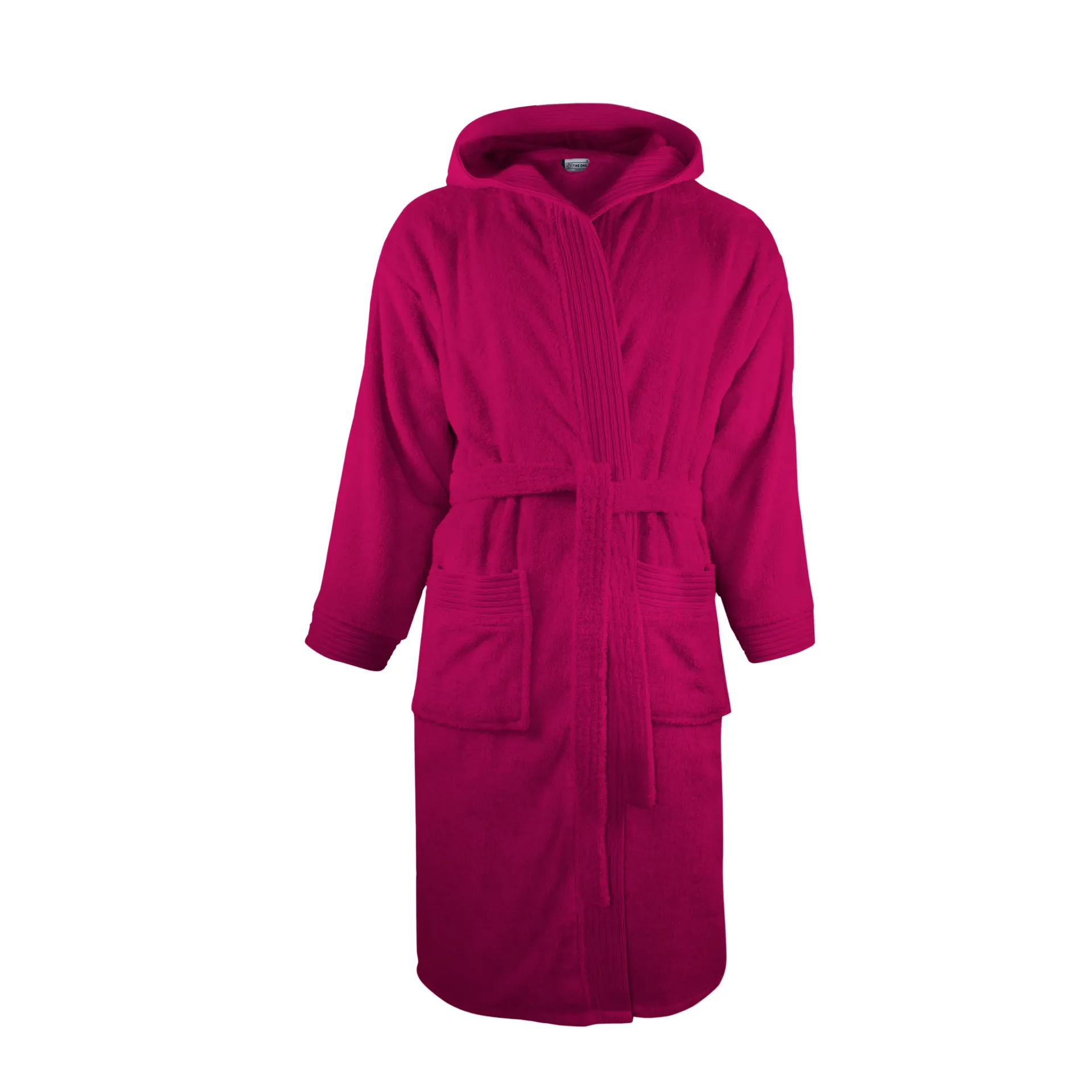 TH1095 - Bathrobe Hooded (Noir, S/M, Sans broderie, Coeur (8 à 10cm))