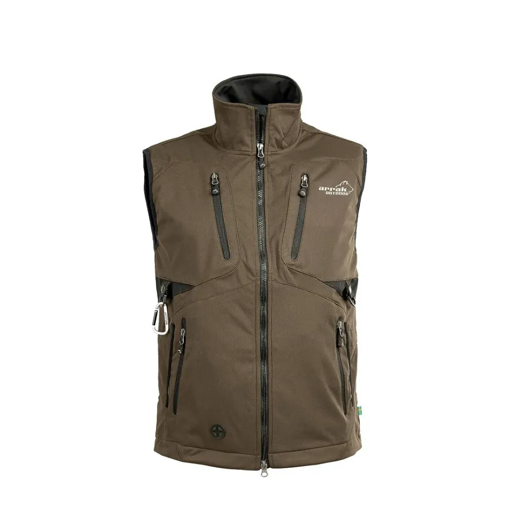 Acadia Softshell veste Homme - Brun (XS)