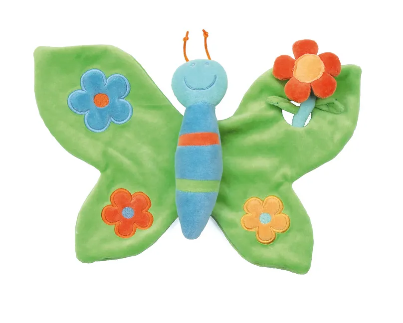 Peluche doudou Papillon