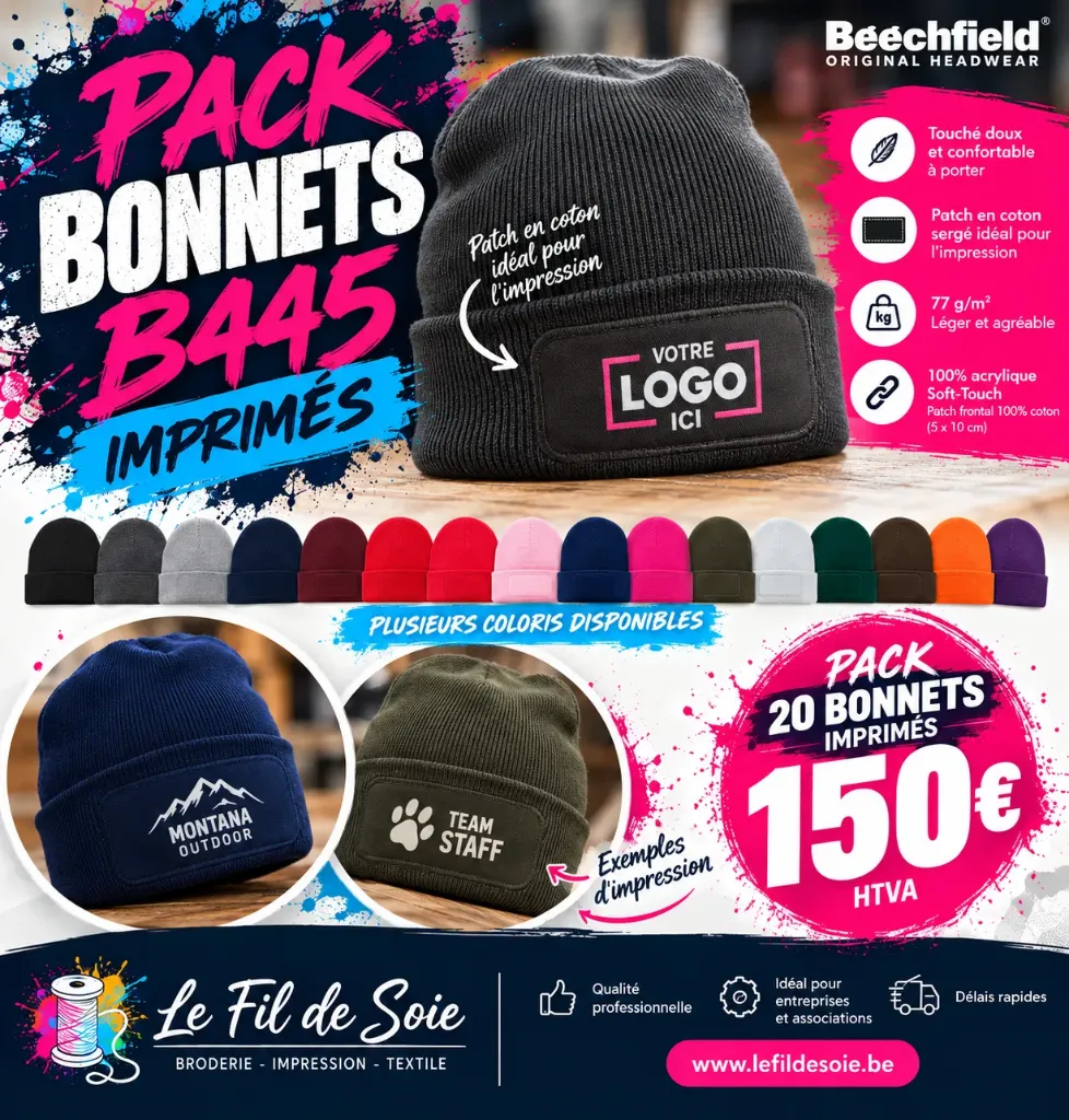 Pack bonnets B445